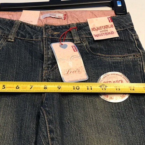 Levi’s 517 Womens Stretch Flare Blue Jeans 8.5 + - Picture 7 of 8